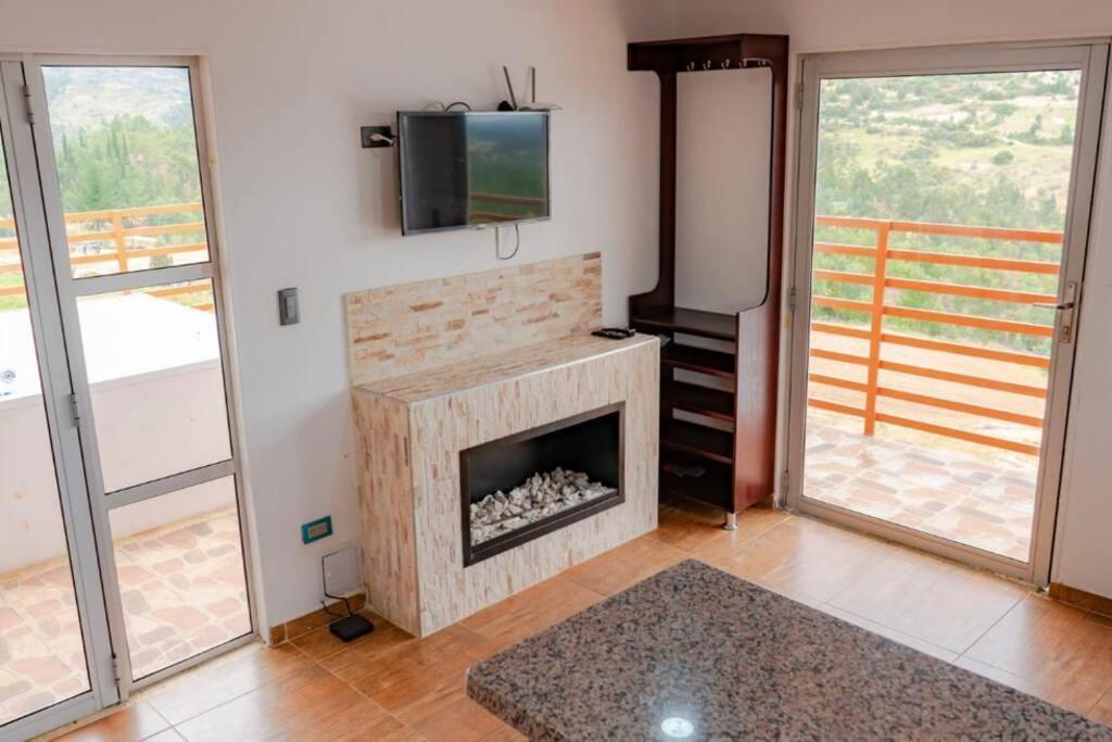 Chalet Familiar Full Equipado, Jacuzzi Privado! Delpilar Villa Sogamoso Kültér fotó